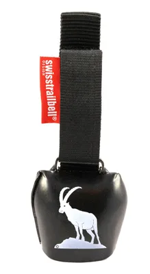 Produktbild von swisstrailbell® DEEP BLACK Edition: König der Alpen, Steinbock, Trailbell, Bear Bell