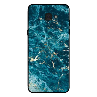 Image de Smartphonica Coque pour Samsung Galaxy A7 2017 avec impression marbre - Coque arrière TPU design marbre - Bleu