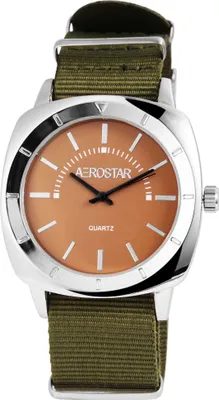 Produktbild von Aerostar Herrenuhr mit Textilarmband