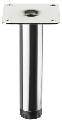 Produktbild von SOTECH Möbelfuß LIMA Ø 25 mm – Höhe 120 mm, Chrom poliert