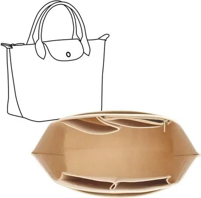 Produktbild von Famanu Handtaschen Organizer aus Filz - Innenausstattung mit vielen Fächern