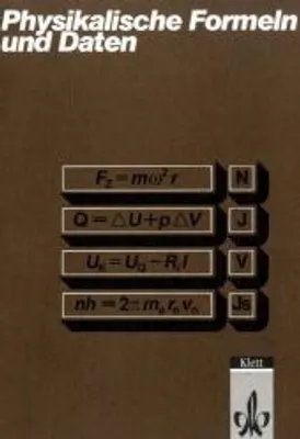 Image de Physikalische Formeln und Daten