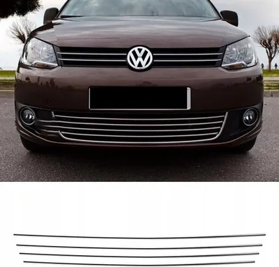 Produktbild von VW TOURAN 1T3 CADDY - CHROMGRILL Kühlergrillleisten