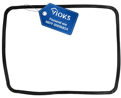Produktbild von VIOKS Türdichtung Backofen Ersatz für Bosch Siеmens 096824 Gummidichtung