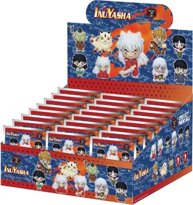 Produktbild von InuYasha 3D PVC-Taschenanhänger Serie 2 Display (24)