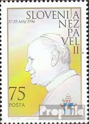 Produktbild von Briefmarken Slowenien 1996 Mi 144 (kompl.Ausg.) postfrisch Papst Johannes Paul II.
