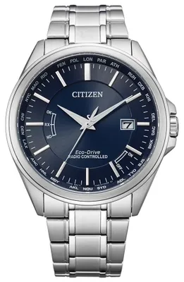 Image de Citizen - Montre-bracelet - Hommes - Chronographe - Montre radio-pilotée - Eco-Drive - CB0250-84L