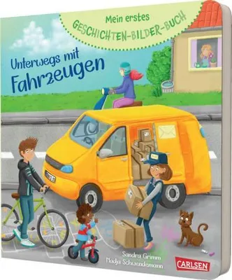 Immagine prodotto di Mein erstes Geschichten-Bilder-Buch: Unterwegs mit Fahrzeugen