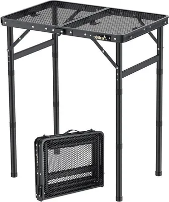 Image de Table de barbecue pliable en aluminium, 0,6 m, légère