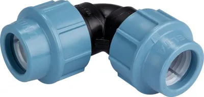 Produktbild von Coudé-Düsenstück für 32 mm Schlauch – Polyethylen