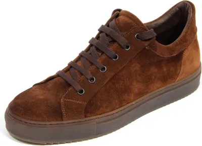 Produktbild von H3030 sneaker uomo CARACCIOLO 1971 man suede shoes brown