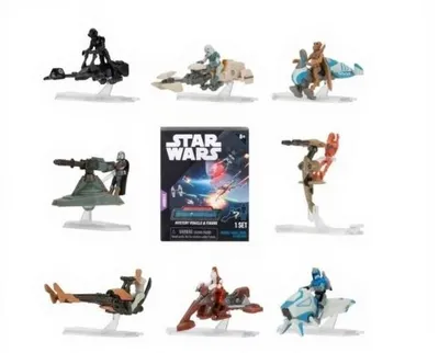 Image de Star Wars Micro Galaxy Squadron Véhicules avec figurines Scout Class Wave 2 5 cm assortiment (12)