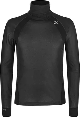 Image de Vertigo Octa High Neck Maglia - Col roulé pour homme avec technologie Thermo-Adaptive OCTA, Montura, couleur : 90-BLACK, taille : M