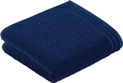 Immagine prodotto di Vossen 114951 | Calypso Feeling telo sauna / 80 x 200 cm - Colore: Blu scuro - Dimensioni: 80 x 200 cm
