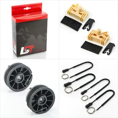 Produktbild von Fensterheber Reparatursatz Für Renault Clio Ii 2-3Trg Vorne Links + Rechts