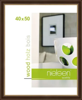 Produktbild von nielsen Holz Bilderrahmen Derby, 40x50 cm, Palisander
