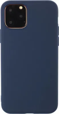 Produktbild von König Design Hülle kompatibel mit Apple iPhone 13 Pro Kunststoff Soft Handyhülle - Handy Case Blau