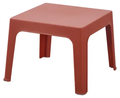 Produktbild von BEISTELLTISCH Recreo - Rot - 49,5/49,5/40 cm
