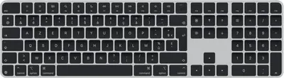 Immagine prodotto di Magic Keyboard con Touch ID e tastierino numerico, Apple Silicon, francese, tasti neri