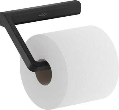 Produktbild von hansgrohe Papierhalter Axor universal ohne Deckel, Wandmontage, mattschwarz