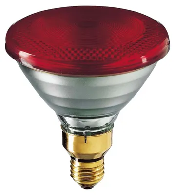 Produktbild von Philips PAR38 IR 175W E27 240V Red 1CT/12, 175 W, E27, 5000 h, Infrarot, 308 g, 1 Stück(e)