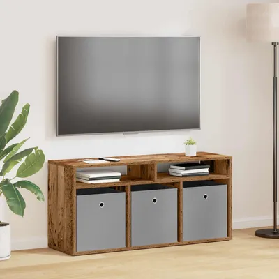 Imagen del producto de Maison Exclusive: Mueble bajo con cajones, fabricado con madera reciclada, dimensiones: 102 x 32 x 48,5 cm
