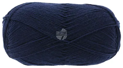 Produktbild von Lana Grossa - Meilenweit 100g Merino Extrafine uni 2407 nachtblau