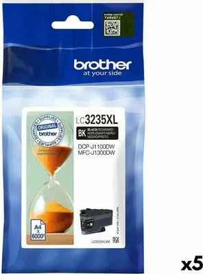 Produktbild von Original Tintenpatrone Brother LC3235XL Schwarz (5 Stück)
