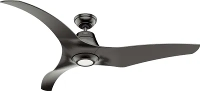 Produktbild von Hunter 51129 Stingray Deckenventilator 152 cm Weiss Beleuchtung Fernbedienung