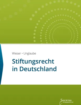 Produktbild von Stiftungsrecht in Deutschland
