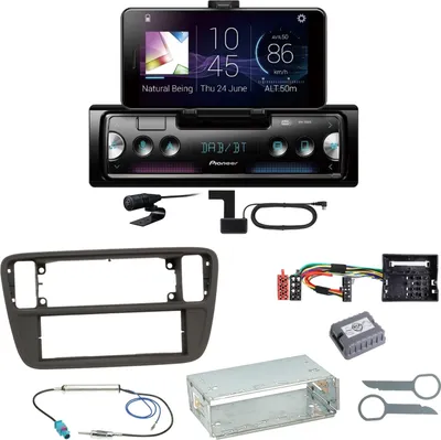 Produktbild von Pioneer SPH-20DAB Digitalradio USB MP3 Einbauset für Up Seat Mii Skoda Citigo