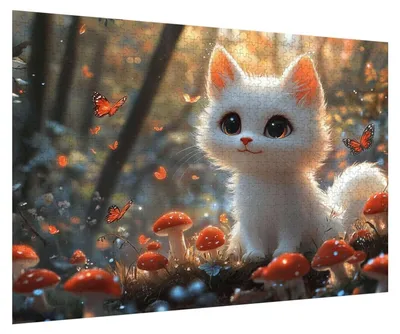 Obrázek produktu pro Puzzle s motivem koček, 1500 dílků, pro dospělé