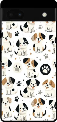 Produktbild von Handyhülle für Google Pixel 6A mit Hundedruck - TPU Backcover Case Dog Design