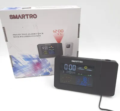 Produktbild von Smartro SC91 Projektionswecker Schlafzimmer Heimwetterstation Digitales Alarmuhr