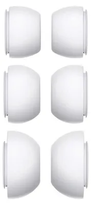 Produktbild von Xccess Silikon-Ersatz-Ohrstöpsel für Airpod Pro 1/2, Größe S/M/L (3 Paar), weiß