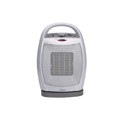 Image de Bimar HP104 Ventilateur en céramique 2000W Oscillant 180° pour l'intérieur Gris