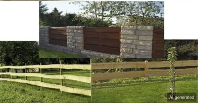 Produktbild von Bonanzazaun Lärche Bohle Baumscheibe unbesäumt Massivholz Zaunbretter – 175 cm