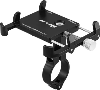 Produktbild von GUB Pro2 Fahrrad Handyhalterung aus Aluminium für Motorrad, Scooter, e-Bike. Universal Handy-Lenker-Halterung für Smartphones 4,7-7,2 Zoll, schwarz