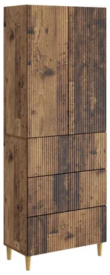 Obrázok produktu pre Sada skríň 2 pcs 66 x 34,5 x 90 cm Kompozitné drevo