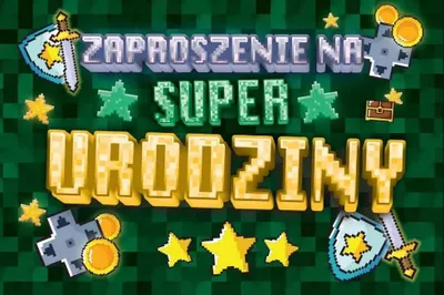 Zdjęcie produktu dla Zaproszenie Urodziny Zay Mini (10szt)