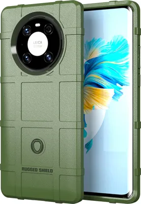Produktbild von Huawei Mate 40 Pro Hülle, LaimTop Weich TPU Silikon Stossfest Anti-rutsch Tasche Heavy Duty Schutzhülle für Huawei Mate 40 Pro Grün
