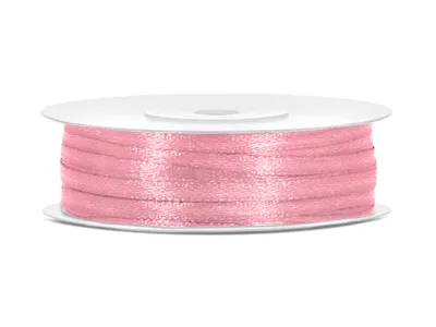 Immagine prodotto di Gruppo Hobby Nastro di raso 3 mm 50 m Rosa chiaro