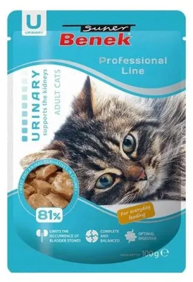 Zdjęcie produktu dla SUPER BENEK Urinary - mokra karma dla kotów - 100g
