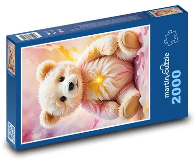 Produktbild von martinpuzzle - Puzzle 2000 Teile - Teddybär-Spielzeug