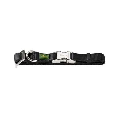 Produktbild von Hunter Halsband Vario-Basic ALU-Strong schwarz, Größe: XL / Breite: 2,5 cm