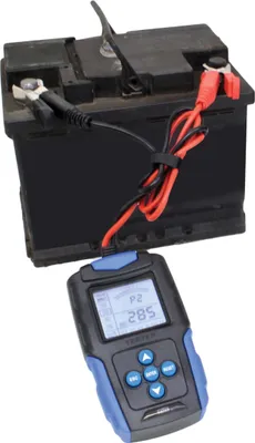 Produktbild von Automatischer Batterietester mit LCD, 12/24 V, 3–200 Ah