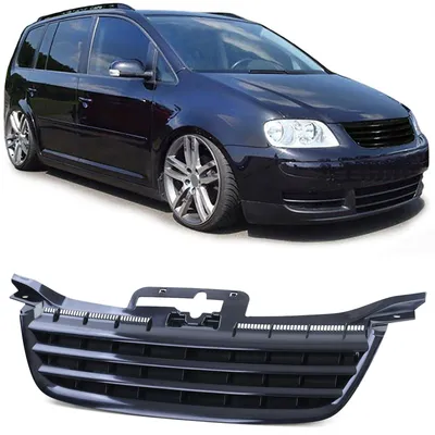 Kühlergrill Sportgrill Grill für VW Touran 1T 03-06 / VW Caddy III 04-10 – Produktansicht