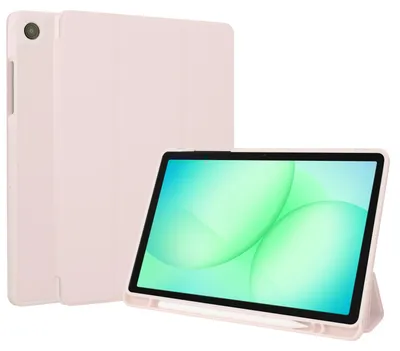 Imagen del producto de Funda Smart de Silicona tipo Libro para Samsung Galaxy Tab A11 Plus / A9 Plus - Rosa