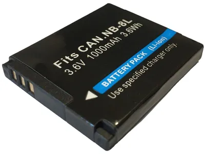 Image de Batterie TRX Canon NB-8L - Li-Ion 1000 mAh