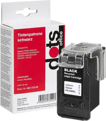 Productafbeelding van Zwarte inktpatroon, compatibel met Canon PG-540XL